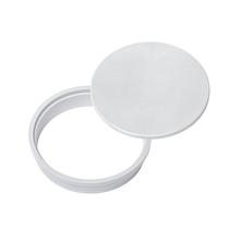 Conjunto Tampa Cega de 10cm Redonda Branco Conjunto Tampa Cega de 10cm Redonda Branco