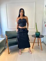 Conjunto tecido tactel com elastano preto Conjunto tecido tactel com elastano preto