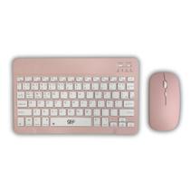 Conjunto Teclado Com Mouse Bluetooth Sem Fio Coloridos Wireless - JODI