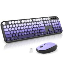 Conjunto Teclado e Mouse Sem Fio MOFII 2.4G Combo Silencioso Conjunto Teclado e Mouse Sem Fio MOFII 2.4G Combo Silencioso