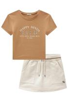 Conjunto Teen Blusa e Shorts Saia Vic Vicky 85176
