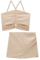 Conjunto Teen Blusa e Shorts Vic Vick 77133