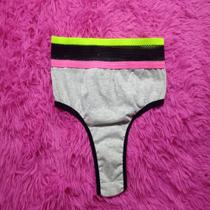 Conjunto Teen C/ Bojo Removível Cor Cinza Mescla Com Neon Kabana Conjunto Teen C/ Bojo Removível Cor Cinza Mescla Com Neon Kabana