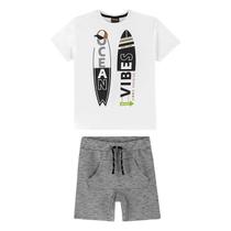 Conjunto Teen Camiseta + Bermuda Lemon 81345