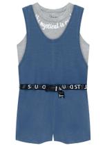 Conjunto Teen Menina Cotton Com Cadarço Personalizado Young Class