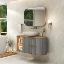 Conjunto Tereza Cristina 1 metro Suspenso Sem Cuba - Fabribam Catedral/Avelã