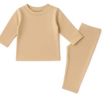 Conjunto Térmico Bebê 0 a 2 Anos -Roupa Segunda Pele Quentinha Inverno Blusa e Calça Tecido Macio
