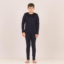 Conjunto Térmico Blusa Manga Longa e Legging Flanelada Segunda Pele Frio 04-C1