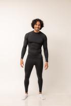 Conjunto Térmico Feminino Kit com Calça + Blusa Masculino Segunda Pele Proteção Uv50 Ótima Qualidade