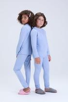 Conjunto Térmico Infantil Azul Claro