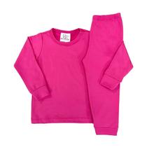 Conjunto Térmico Infantil Peluciado Liso Básico Comfort
