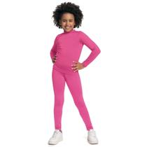 Conjunto Térmico Infantil Segunda Pele Rosa Chiclete Fakini Conjunto Térmico Infantil Segunda Pele Rosa Chiclete Fakini
