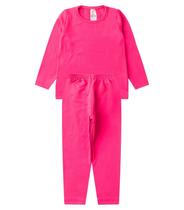 Conjunto Termico Infantil Segunda Pele Select Rosa Conjunto Termico Infantil Segunda Pele Select Rosa