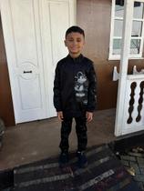 Conjunto Térmico Jaqueta E Calça Black Mickey Youccie
