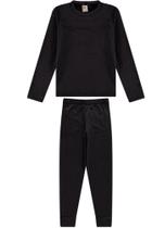 Conjunto Termico Unissex Infantil Céu Estrelado