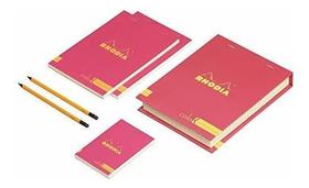 Conjunto The Essential Color Box Rhodia Raspberry Conjunto The Essential Color Box Rhodia Raspberry