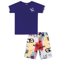 Conjunto Tigor T. Tigre Curto Moletom Infantil