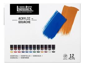 Conjunto Tinta Acrílica Guache Liquitex 22ml 12 Cores Conjunto Tinta Acrílica Guache Liquitex 22ml 12 Cores