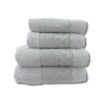 Conjunto Toalhas Bordare Vapor Banho e Rosto Appel Home