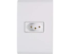 Conjunto Tomada 10A 2P+T 4X2 Branca 57170/210 Tramontina Liz Conjunto Tomada 10A 2P+T 4X2 Branca 57170/210 Tramontina Liz