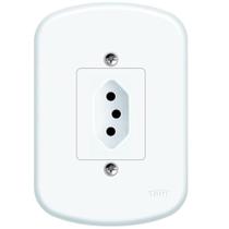 Conjunto Tomada 2p+t 10a 250 Volts Blanc - 1349 - Fame Tomada 10a C- Placa Blanc 1349 Fame 1349. Conjunto Tomada 2p+t 10a 250 Volts Blanc - 1349 - Fame Tomada 10a C- Placa Blanc 1349 Fame 1349.