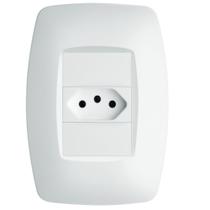 Conjunto Tomada 2P+T 10A 250 Volts Elegance - 2257 - FAME