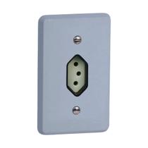 Conjunto Tomada 2p+t 10a 250v Silentoque 4x2 Pial