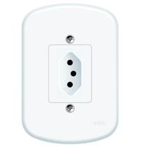 Conjunto Tomada 2P+T 20A 250 Volts Blanc -1350 - FAME Conjunto Tomada 2P+T 20A 250 Volts Blanc -1350 - FAME