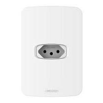 CONJUNTO TOMADA 2P + T GRACIA 2x4 COM PLACA CONJUNTO TOMADA 2P + T GRACIA 2x4 COM PLACA