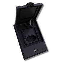 Conjunto Tomada B.l Aqua 20a P/ Áreas Externas Black B. Lux