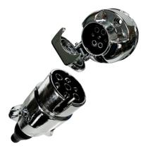 Conjunto Tomada de Engate Fixa e Móvel 6 Polos - DNI 8325
