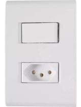 Conjunto Tomada E Interruptor 10a 250v Linha Modular Veltra