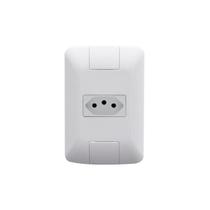 Conjunto Tomada Elétrica 4x2 2P+T 10A 250V Tramontina Aria Conjunto Tomada Elétrica 4x2 2P+T 10A 250V Tramontina Aria