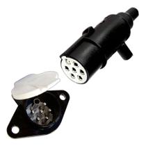 Conjunto Tomada Fixa e Móvel para Engate 7 Polos - DNI 8316
