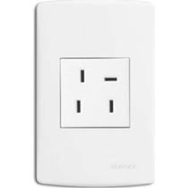 Conjunto Tomada Fone Siena 4X2 Com Placa Branca 6558 Conjunto Tomada Fone Siena 4X2 Com Placa Branca 6558