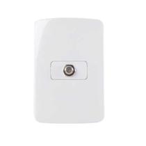 Conjunto Tomada Para Antena TV Coaxial 4x2 B3 MarGirius