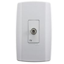 Conjunto Tomada Para Antena Tv Slim - Ilumi