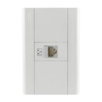 Conjunto Tomada Rede Rj45 1141 - Fame Modulare Conjunto Tomada Rede Rj45 1141 - Fame Modulare