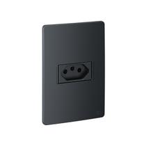 Conjunto Tomada Simples 20a Com Placa 4x2 Preto Esatta Weg Conjunto Tomada Simples 20a Com Placa 4x2 Preto Esatta Weg