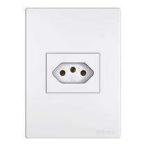 Conjunto Tomada Simples Universal 10a 20a 250v Linha Classic Entrelux