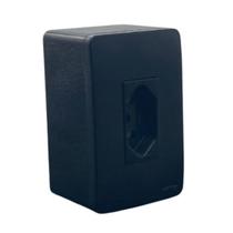 Conjunto Tomada Sobrepor 20A 3 Pino Sistema X Canaleta Preto Conjunto Tomada Sobrepor 20A 3 Pino Sistema X Canaleta Preto