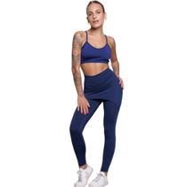 Conjunto Top Alça Fina E Calça Saia Suplex Bella Fiore Roupa Para Academia Moda Fitness Conjunto Top Alça Fina E Calça Saia Suplex Bella Fiore Roupa Para Academia Moda Fitness