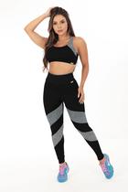 Conjunto Top Calça Fitness Feminina Tarelles - T0528 - T0529