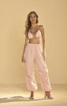 Conjunto top + calca parachute maria gueixa Conjunto top + calca parachute maria gueixa