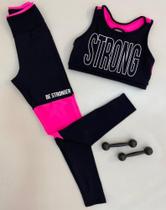 Conjunto top e legging