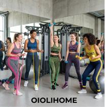 Conjunto Top e Legging p/ Academia Tamanho Unico Cores Sortidas Conjunto Top e Legging p/ Academia Tamanho Unico Cores Sortidas