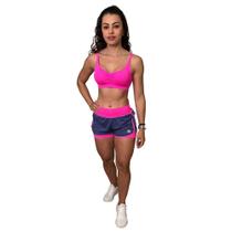 Conjunto Top E Short Duplo Fitness Beach Tennis Academia Labrun