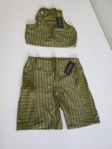 Conjunto top e short ikta tamanha G