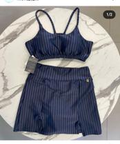 Conjunto Top e shorts saia 3D Conjunto Top e shorts saia 3D
