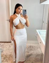 Conjunto Top Mariah e Saia Ariel